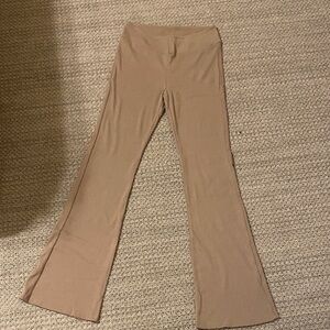 Forever 21 Ribbed Beige Pants